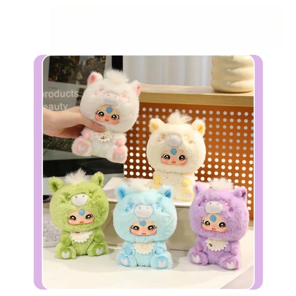 Colorful Cute Horse Series Trendy Play Year of the Horse Doll Plush Toy Pendant for Girls