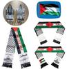 Palestinian Scarf Shawl For Wedding Decoration High Temperature Resistant Four Seasons National Flag Design