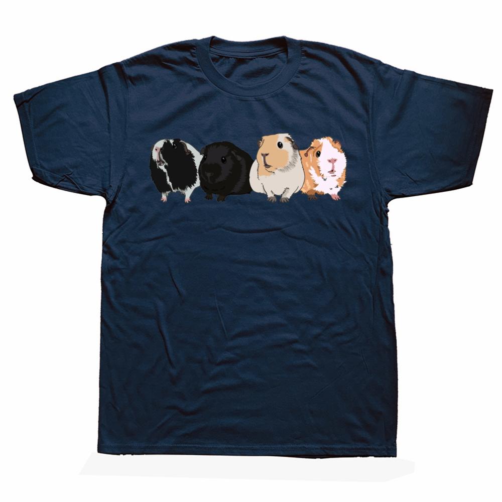 Funny Guinea Pig Graphic Tshirts Men Womens Fashion Casual Tshirt 100 Cotton Loose Oversized T Shirt
