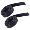 2PCS Glass Squeegee Refills Replacement Squeegee Rubber Window Glass Cleaning Tool Cleaner Mirror Glass Door Window Cleaning
