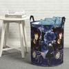 Laundry Collector Malice Mizer Visual Kei Japanese Rock Band Gothic Folding Laundry Basket Baby Washing Basket Home Organizer