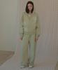 Aueonoseuteljia Lace Applique Pigment Sweatpants_Dusty Green(O26Pt03)
