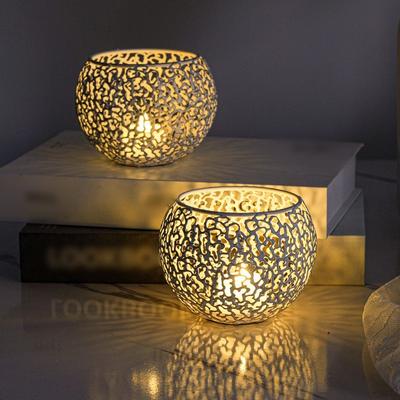 Decorative Candle Holders Gold Metal Candle Holders