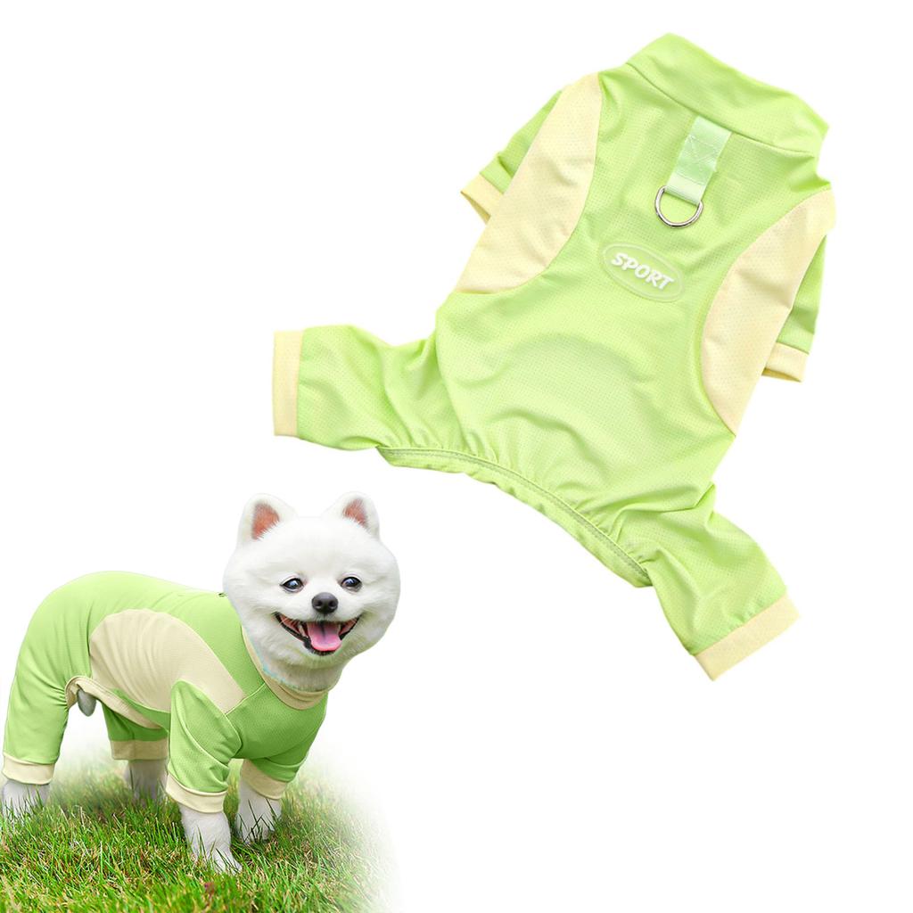 Pet Small Pet Clothing Breathable Four Piece Summer Outfit Suitable For Dogs And Cats With Pet Clothes for Medium Dogs