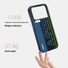 ABEEL For Xiaomi 17 Pro Magnetic Case Micro-Embossing 6D Printed PC TPU Aluminum Alloy Leather Phone Cover
