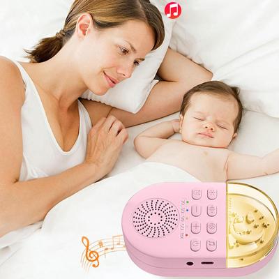 Music Children White Noise Sleep Instrument Sleep with Small Night Light White Noise Machine Infant Sleep Instrument