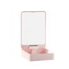 with Adjustable Brightness LED Light Travel LED Makeup Mirror Case