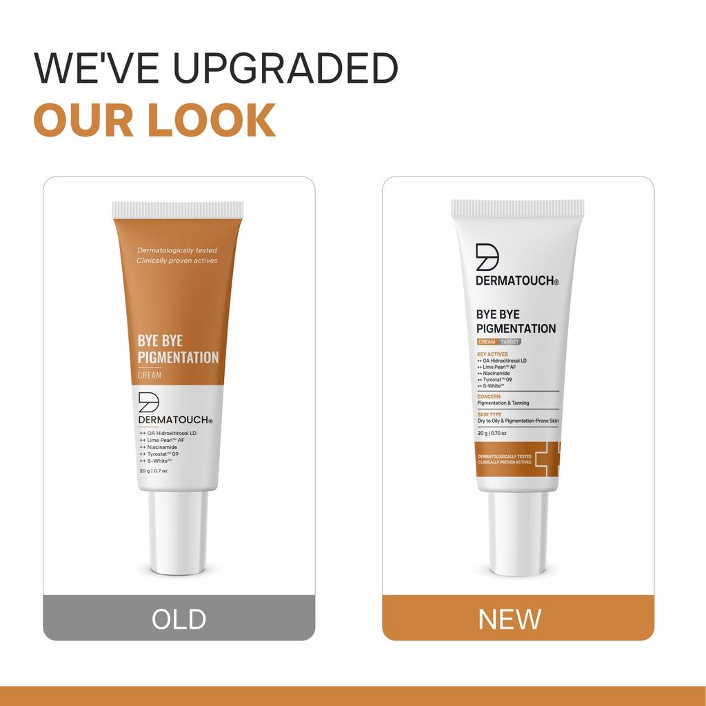 DERMATOUCH Crema Addio Pigmentazione | Crema Anti Pigmentazione Per Uomini e Donne con Niacinamide, B-White, Perla di Lime, OA Idrossitirosolo LD & Tyr