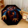Poppy Playtime Print 8?Ribs Automatic Umbrella Wind Resistant Lightweight Folding Umbrella For Outdoor Travel