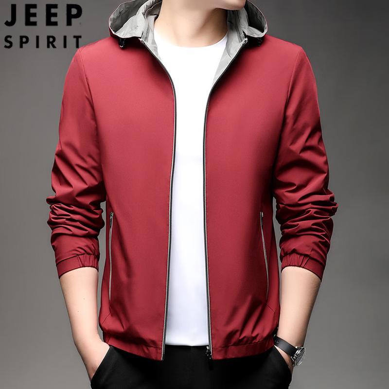 JEEP SPIRIT 2026 Men s Reversible Hooded Jacket XL