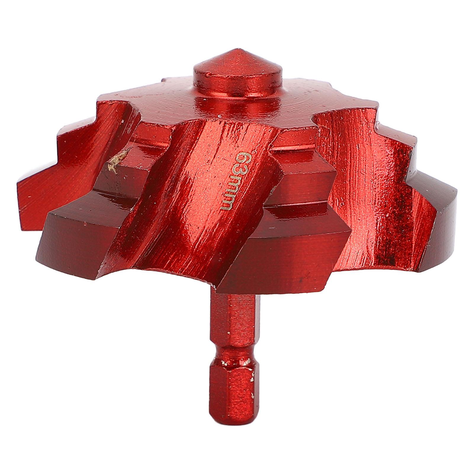 

PPR Lifting Stepped Drill Bit 6 Flute 2 Inch Spiral Water Pipe Expansion Drill Bit with 14in Hex