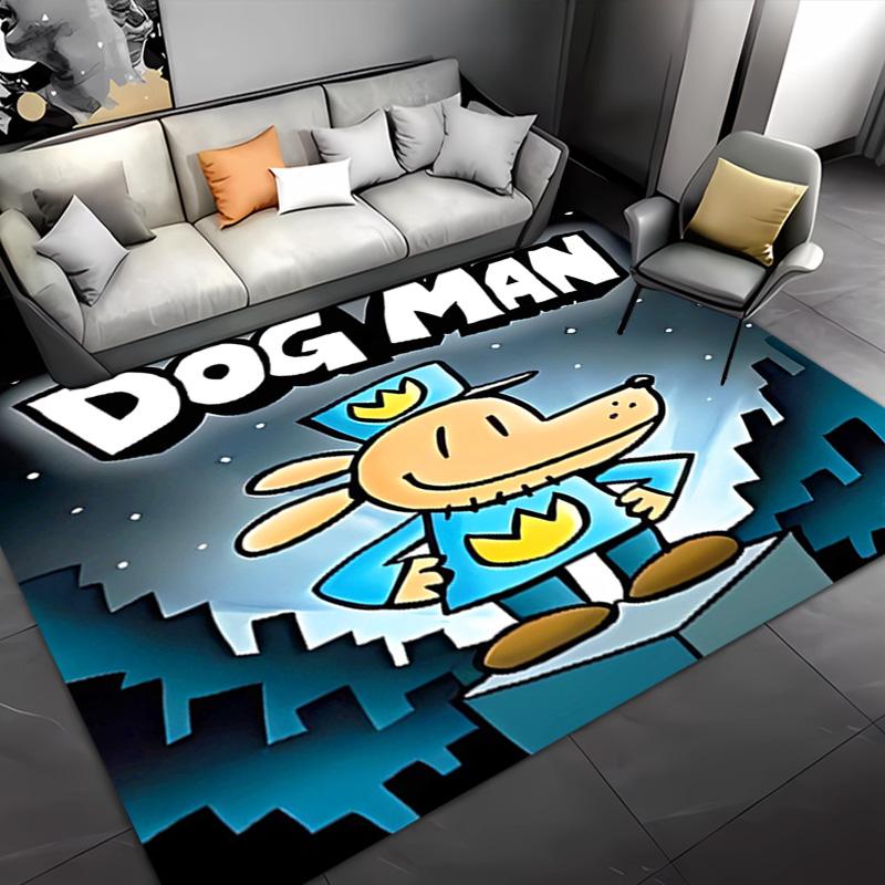 1pc Dog Man Entrance Mat, Non-Slip Mat Area Rug,Room Decor, Outdoor Decor, Kitchen Rug,Doormat - Machine Washable, Easy To Clean