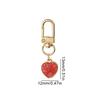 1PC Alloy Rust-Resistant Enamel Secure-Holding Gift Bag-Charm Heart Daily-Use- Charm Lightweight Keychain Durable