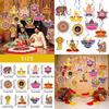 Festival Paper Diwali Hanging Decorations Elephant Paper Spiral Party Decor
