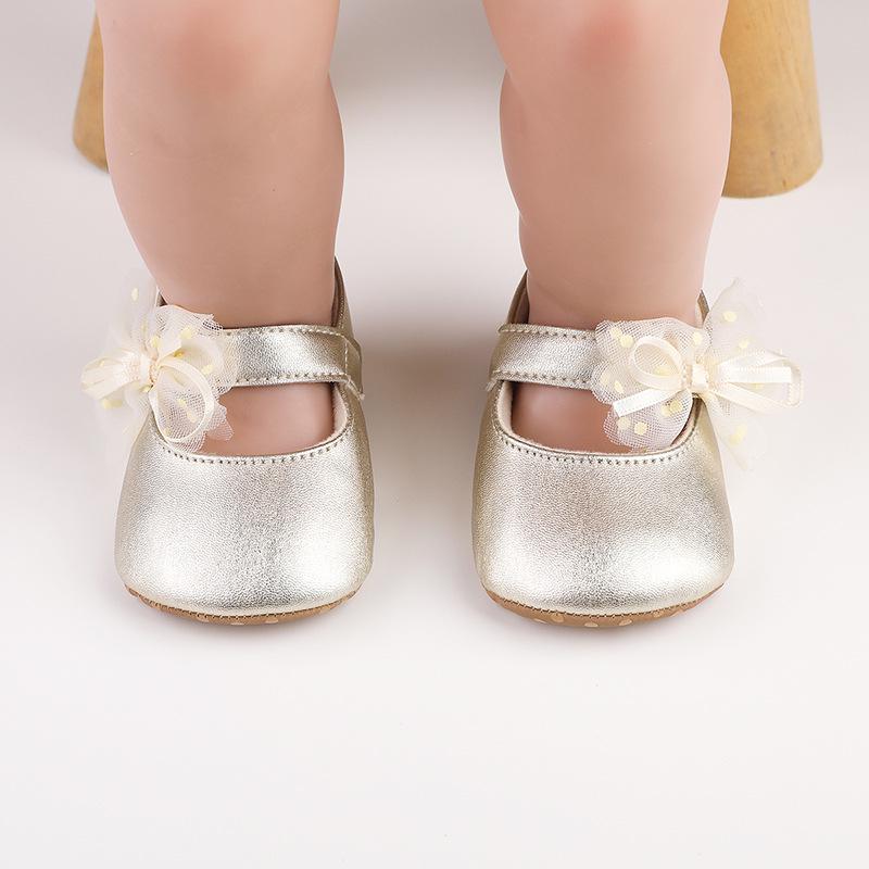Butterfly Flower Princess Shoes for Toddlers: Infant Shoes for 0-1 Year Olds
