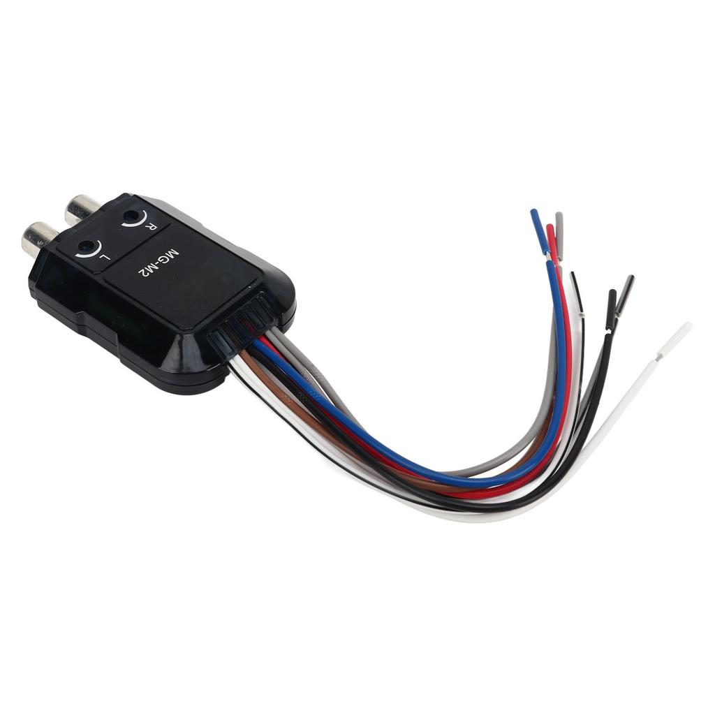 Car Audio Converter High To Low 2 Channel Line Output Stereo Convertor for All Massive Audio