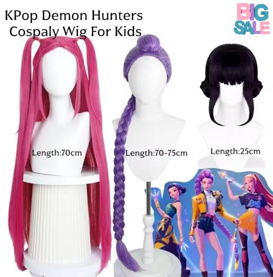 New Movie K-Pop Mira Rumi Zoey Hunters Cosplay Costume Halloween Carnival Demon Stage 3D Printed Pattern Role Play Clothes