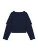 GLOWNY G Double Sleeve Letter Tee (Navy)