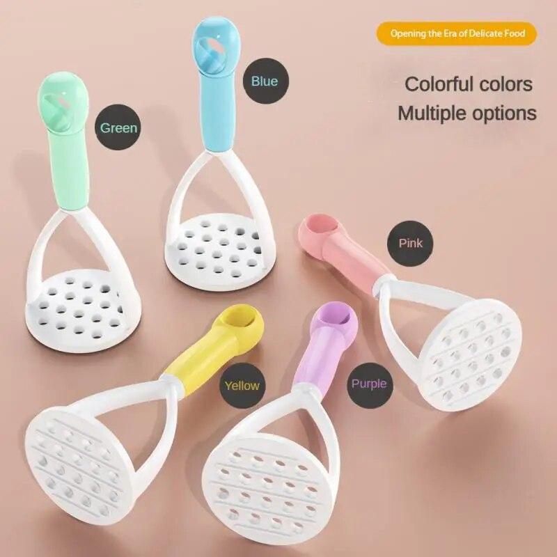 1pc Pressed Potato Masher Ricer Puree Juice Maker Potato Pusher Smooth Mashed Potatoes Crusher Fruit Tools Kitchen Supplies