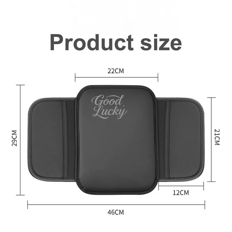 1pcs Leather Car Armrest Box Mat Auto Accessory For Mercedes Benz A B C E Class GLS GLA GLK GLC CLS CLA AMG W204 W205 W212 W463 FU3