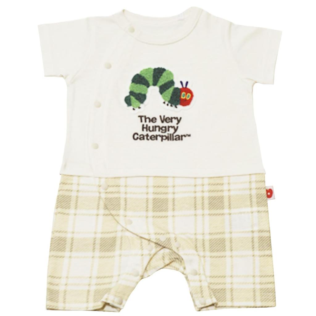 Classic sh4462 The Very Hungry Caterpillar short sleeve coveralls for beige [Nakata] kids,