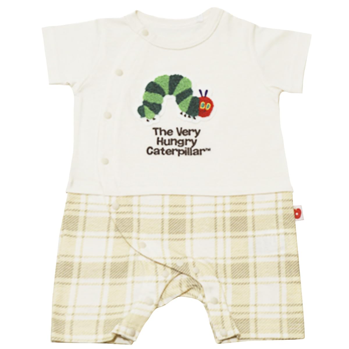 

Classic sh4462 The Very Hungry Caterpillar short sleeve coveralls for beige [Nakata] kids, бежевый