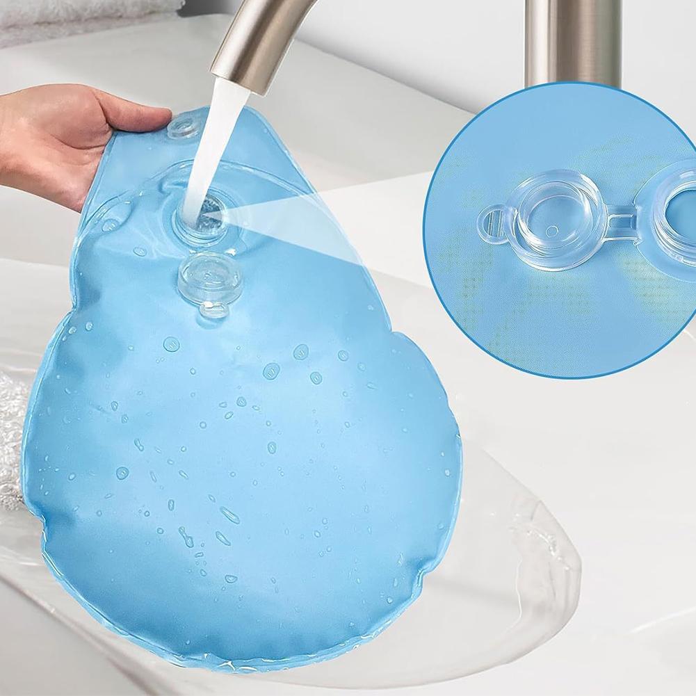 8 Pack Pool Cover Weights with Hooks Heavy Duty Weights Water Bag Leakproof Thick PVC for Winter Pool Cover Hot Tub Weight Bags