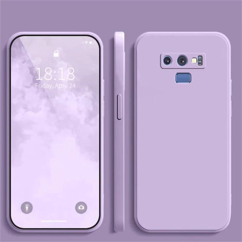 Original Case Soft Liquid Silicone Case For Samsung Galaxy Note 20 Note 20 Uitra 8 9 10 For Galaxy S10 S9 Plus Phone Cover