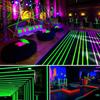 6Rolls Bandă reactivă UV Blacklight Bandă fluorescentă Glow In The Dark Neon Gaffer