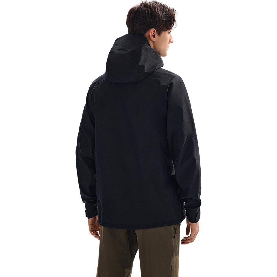 Salomon Outline Gtx 3L Classic Outdoor Waterproof Windproof Breathable Durable Shell Jacket Men Jacket Deep-Black LC2216500