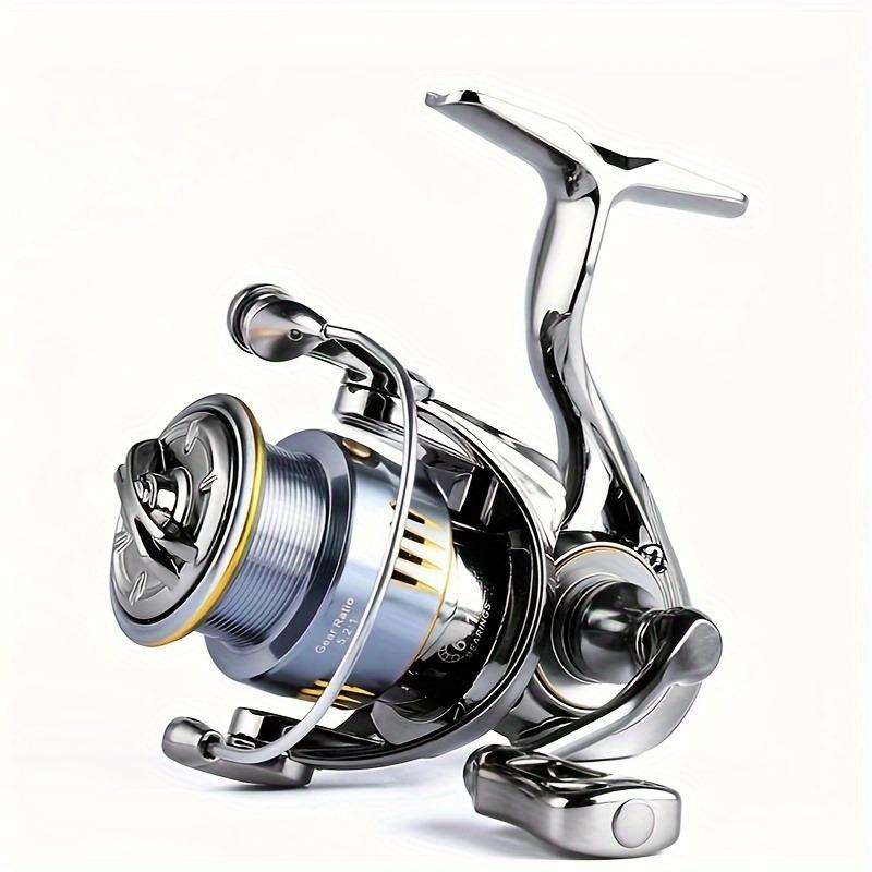 Hochwertiges schräges Spulendesign Leichte Angelrolle 5.2:1 Übersetzungsverhältnis Angelrolle Hochgeschwindigkeit Baitcasting-Rolle Essentiell für Meeresangeln