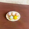 1/5Pcs Dollhouse Miniature Cream Cake Dessert Christmas Strawberry Ice Cream Cup Pretend Play Kitchen For Kids Toy Accessories