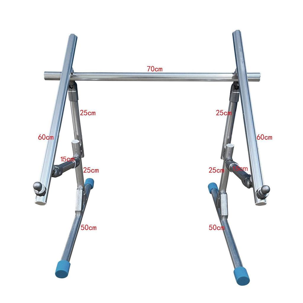 Aluminum Alloy Embroidery Art Cross Stitch Stand Height Adjustable Frame Holder for Kits and Embroidery Practice