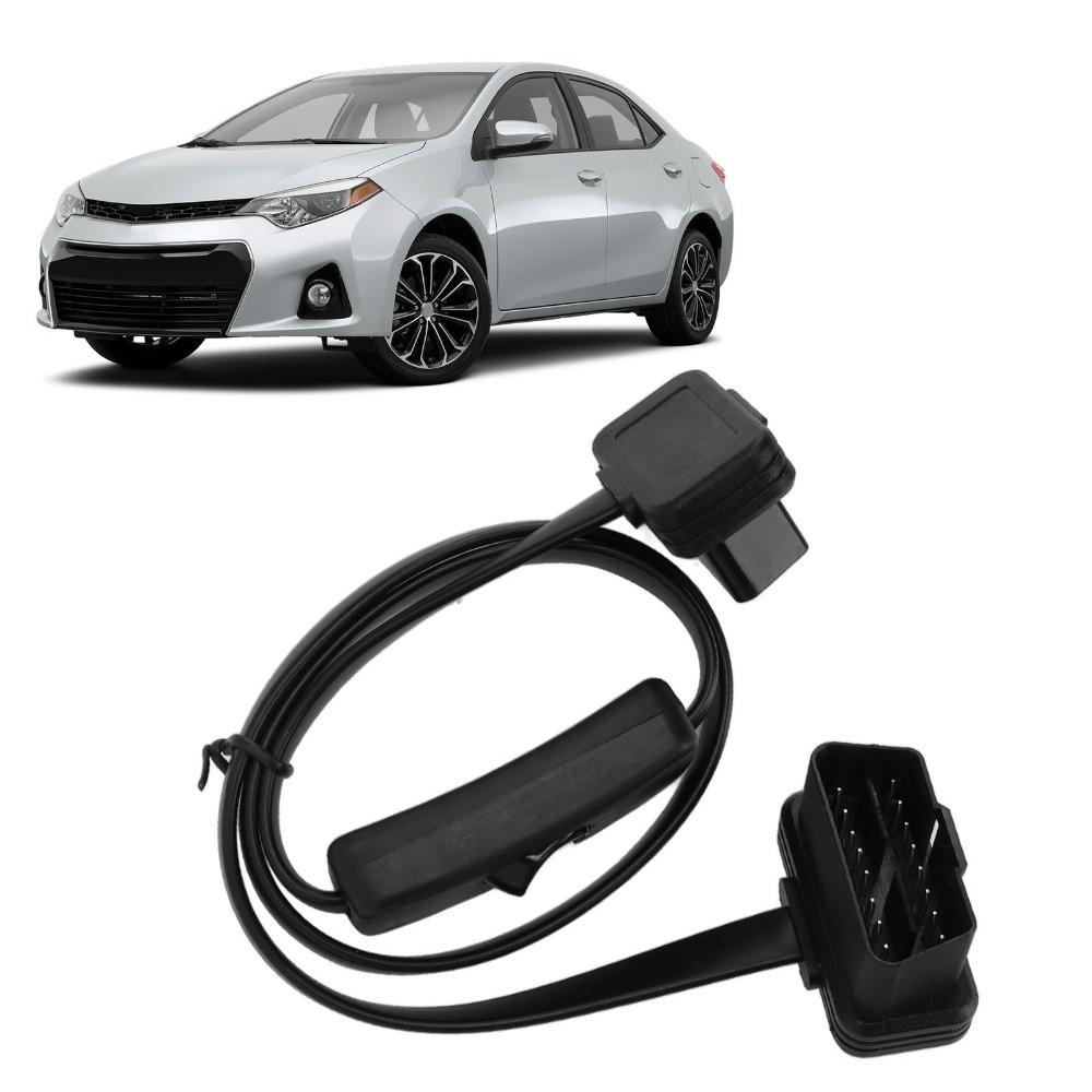 16 Pin Diagnostic Adapter Connector OBD2 Splitter Cable Vehicle Modification Debugging
