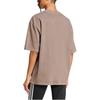 adidas Originali Confortevoli alla Moda Versatili T-Shirt a Maniche Corte Top da Donna Marrone Ombra JD5347