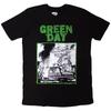 Green Day Riot Trio Authorized Mens T-Shirt-