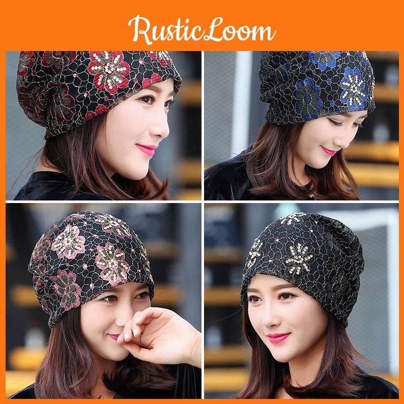 Versatile And Stylish Chemo Bandana Beanie For Winter Warmth And Full Coverage