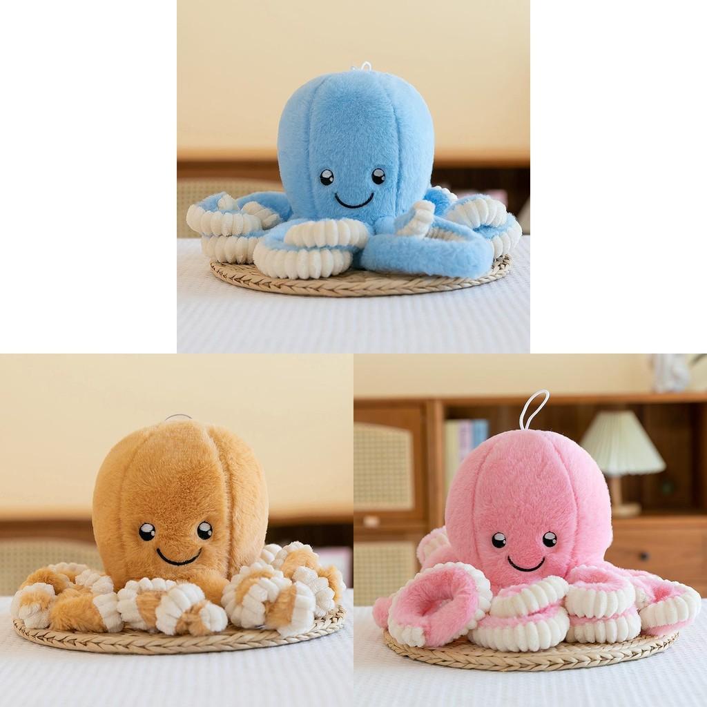Cartoon Octopus Plush Toy Stuffed Animal Doll Bedroom Decoration Gifts Kids