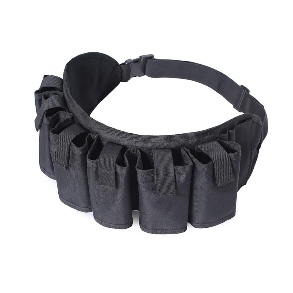 

6 Pockets Beverage Storage Fannypack Adjustable Beer Belt Holder Waist Pack Drinks and Beer чорний