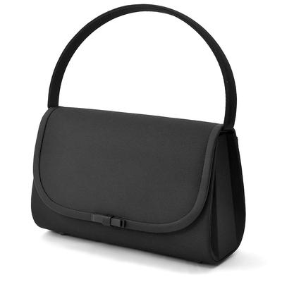 Plex Black Formal Bag with Ribbon, Perfect for Weddings, Funerals, Entrance Ceremonies, Graduations, and Funerals, Women's, 161683