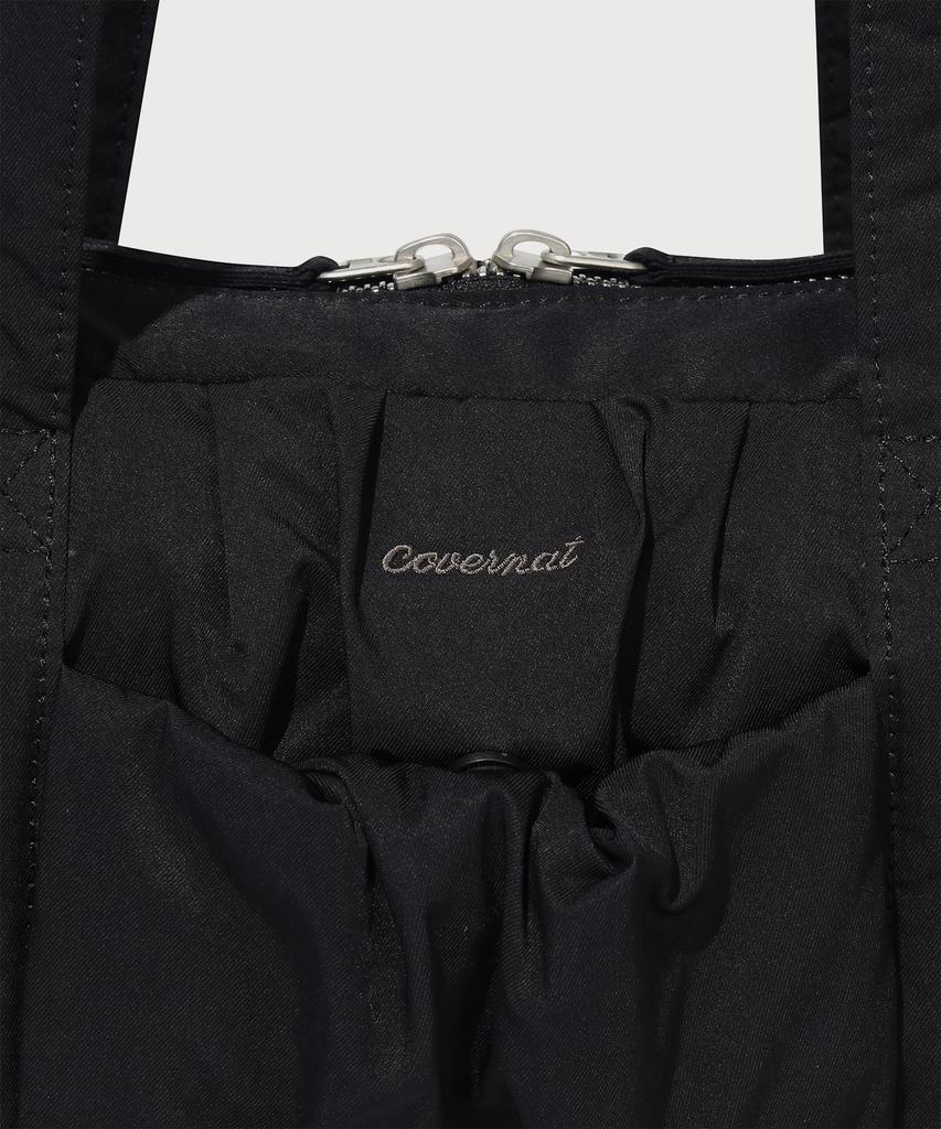 Covernat Woman Clover Heart Bubble Shirring Duffle Bag (3 Colors)