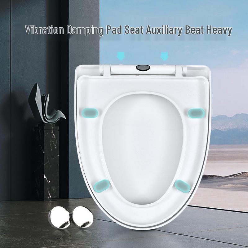 Pokrowiec na deskę sedesową w kształcie litery U, w kształcie litery V, szybkozdejmowany, wolnoopadający, pogrubiony