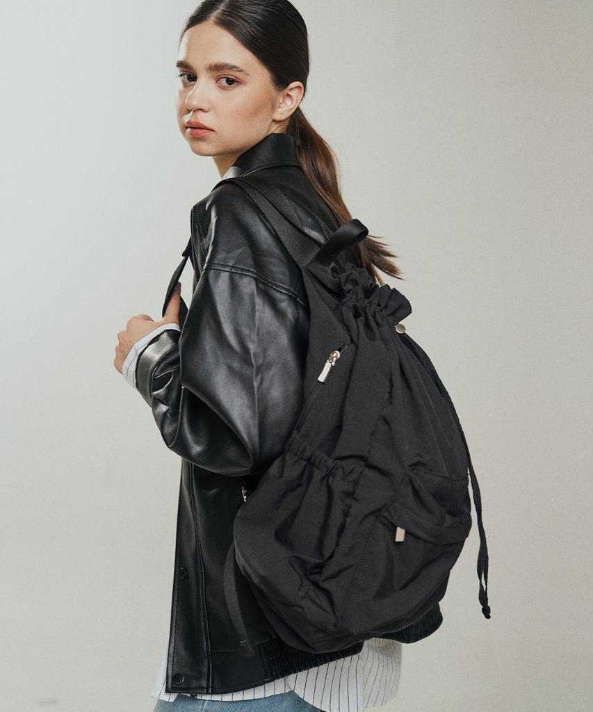 Trm Trm Recycled Nylon Drawstring Backpack T33W
