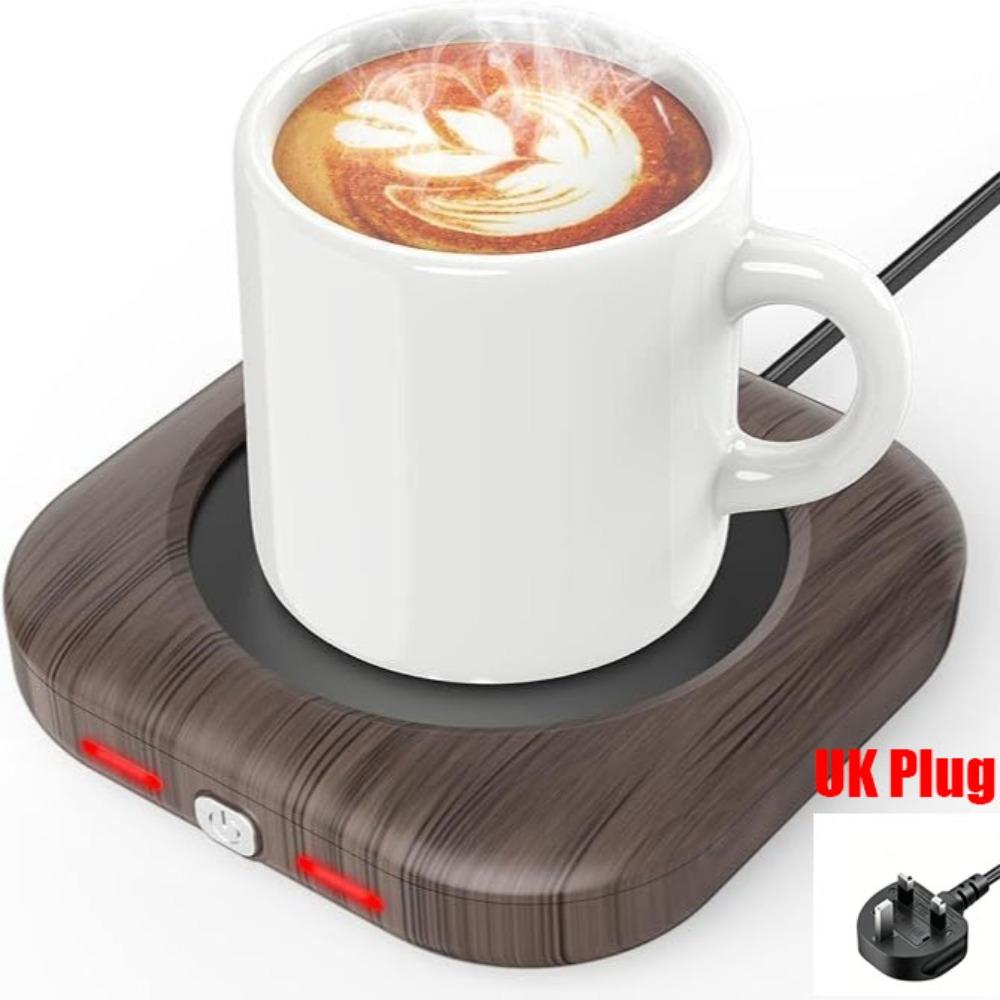 3 Temperature Setting Desk Cup Heater Auto Shut Off Smart Cup Warmer Coffee Mug Warmer  Desk Use