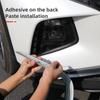 Front Fog Lamp Eyebrow Wind Knife Cover Trim For Hyundai Tucson NX4    ABS Car Styling Accessories