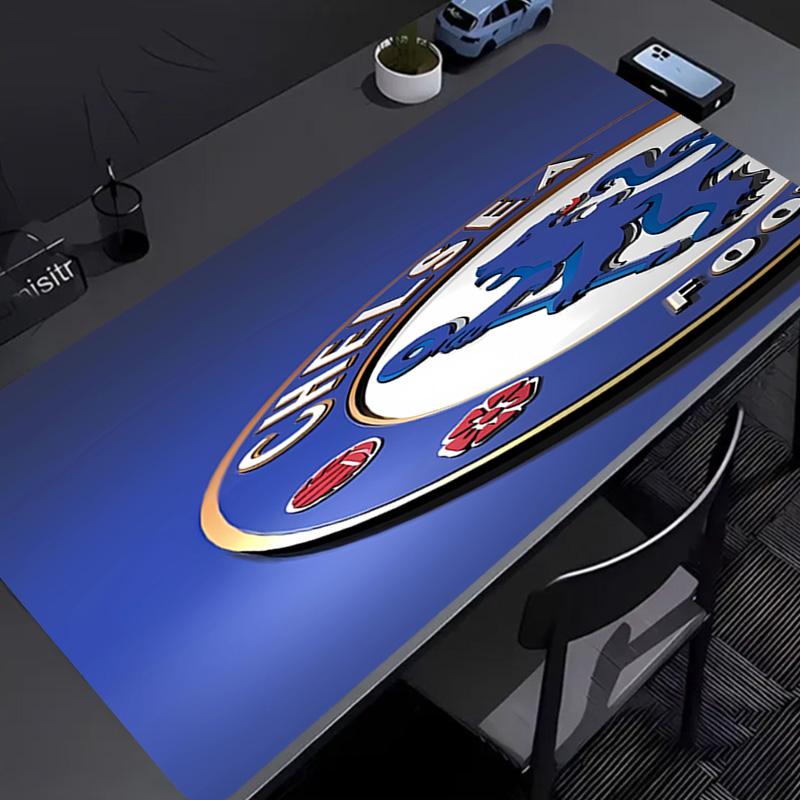 Chelsea FC logo Mouse Pad - Non-Slip Rubber Base, Smooth Surface for Work,Gaming,Office,And Home Use, Desk Mouse Pad