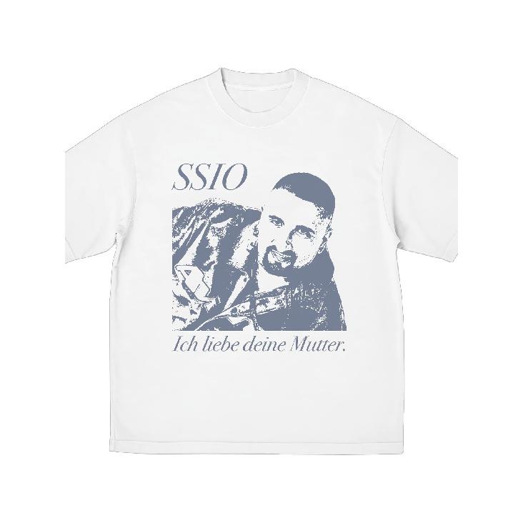 SSIO SSIO Liebt Deine Mutter T-Shirts 430834 M weiß