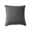 Taie d'oreiller Gaze de Coton 60 x 60 cm Gaia Chic Granit