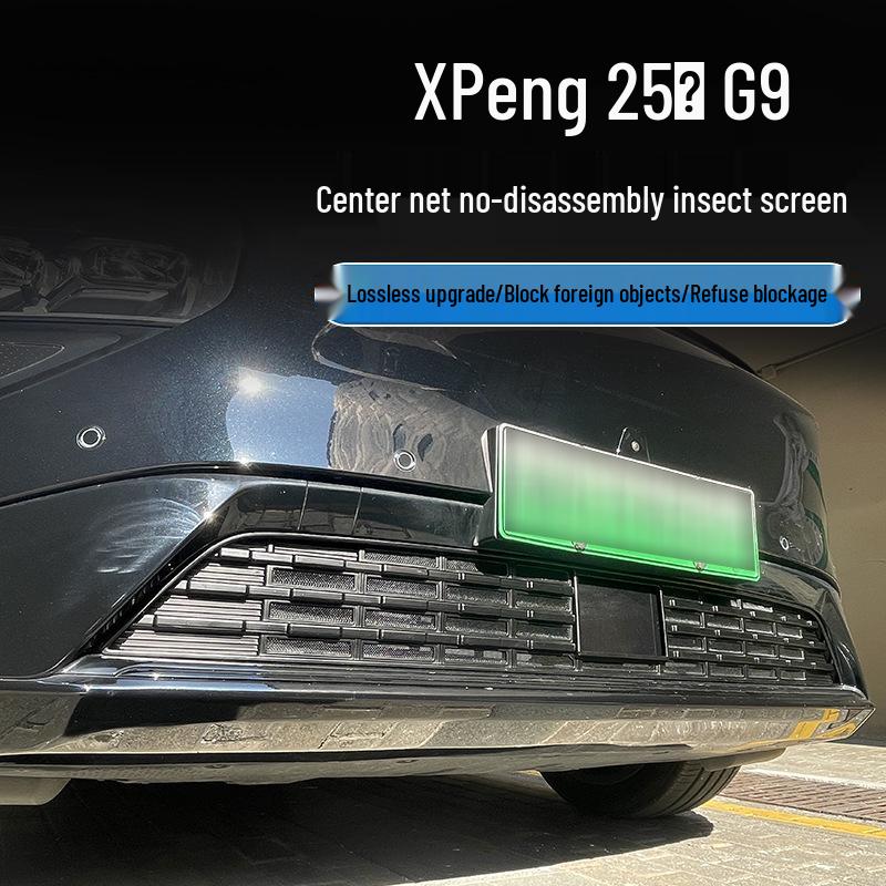 XPeng 25 Models G9 Insect Net Grille & Radiator Protector - No-Disassembly Required