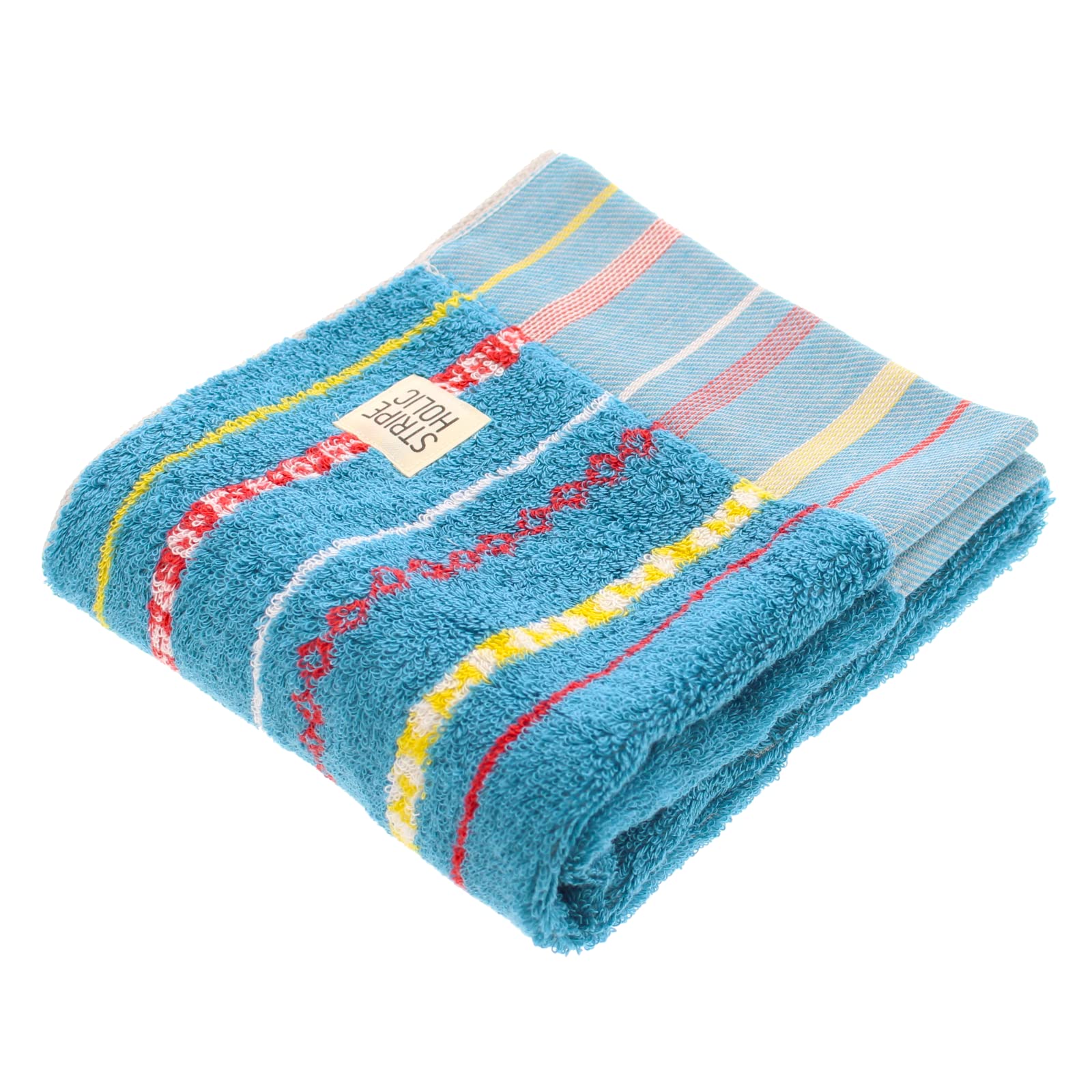 Tanaka Sangyo Imabari Towel Face Towel STRIPE HOLIC Made in Japan Blue Approx. 34 x 80cm